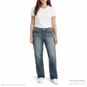 Lucky Brand Sweet ’N Low Crop Jeans Women’s 10/30 Blue Stretch Denim